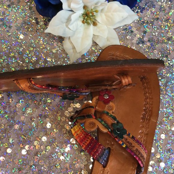 Sandals Flip Flops New Shoes For Women Casual Leather Comfortable Summers - Picture 6 of 8